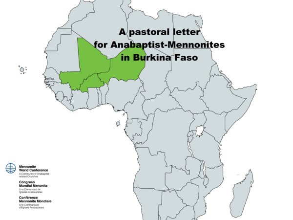 map of continent of africa with Mali, Burkina Faso and Niger highlighted